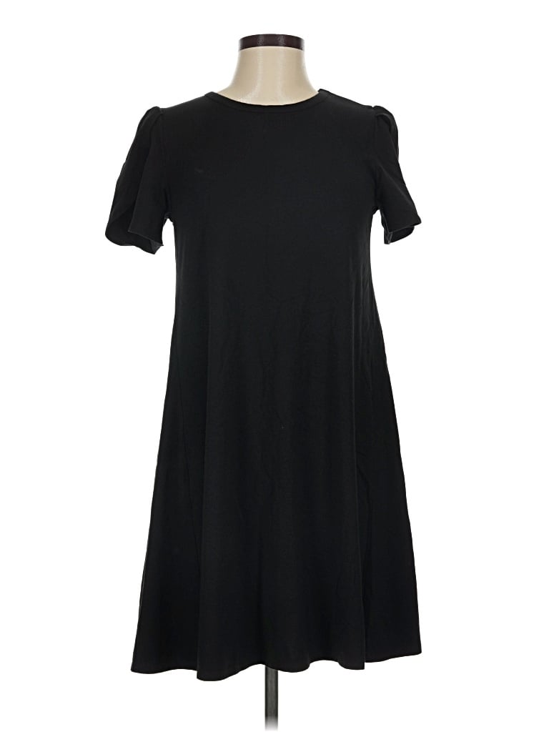 Pre-owned Ann Taylor Loft Casual Dress In Black
