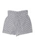 Zara Stripes White Shorts Size S - photo 1