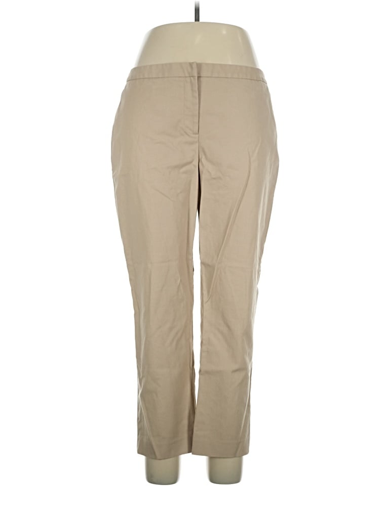 Pre-owned Halogen Khaki Pant In Tan