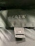 J.Crew 100% Polyester Black Coat Size XS - photo 6