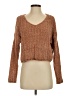 LA Hearts 100% Polyester Tweed Brown Pullover Sweater Size S - photo 1