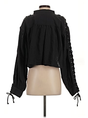 RE/DONE Long Sleeve Blouse (view 2)