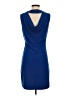 MICHAEL Michael Kors Solid Blue Cocktail Dress Size S - photo 2