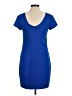 Quinn Graphic Blue Cocktail Dress Size M - photo 2
