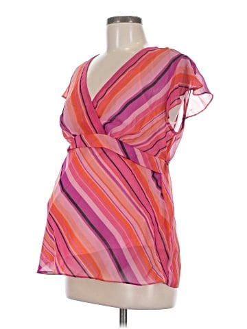 Motherhood Short Sleeve Blouse (view 1)
