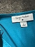 Sergio Hudson x Target Teal Long Sleeve Blouse Size S - photo 3