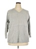 Roaman's Gray Pullover Sweater Size 18 (L) - photo 1