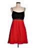 Niteline Color Block Red Cocktail Dress Size 8 - photo 1