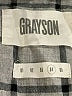 Grayson 100% Cotton Plaid Gray Long Sleeve Blouse Size Lg (4) - photo 7