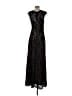 Xscape 100% Polyester Black Cocktail Dress Size 8 - photo 2