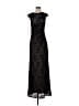 Xscape 100% Polyester Black Cocktail Dress Size 8 - photo 1