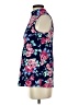 Perseption Concept Blue Sleeveless Top Size S - photo 5