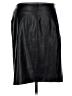 Hatch Black Faux Leather Skirt Size XL Maternity (4) - photo 2