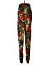 Love Floral Green Active Pants Size M - photo 2