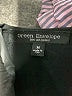 Green Envelope Black Sleeveless Blouse Size M - photo 7