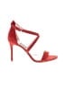 Nine West 100% Leather Red Sandals Size 9 1/2 - photo 1