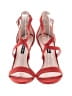 Nine West 100% Leather Red Sandals Size 9 1/2 - photo 2
