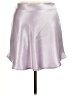 Double Zero 100% Polyester Metallic Silver Formal Skirt Size M - photo 1