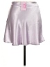 Double Zero 100% Polyester Metallic Silver Formal Skirt Size M - photo 2