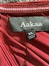 AaKaa 100% Polyester Burgundy Cocktail Dress Size XL - photo 4