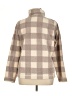 L.L.Bean 100% Polyester Checkered-gingham Tan Turtleneck Sweater Size XL - photo 2
