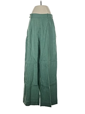 Madewell The Harlow Wide-Leg Pant in 100% Linen (view 1)