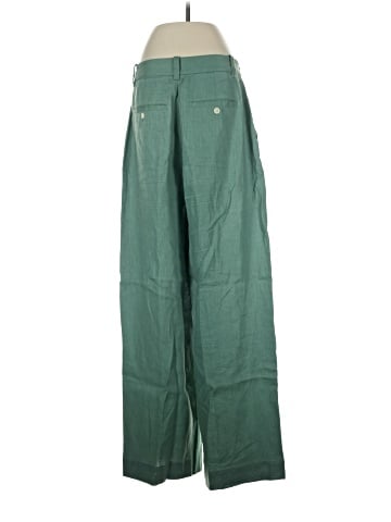 Madewell The Harlow Wide-Leg Pant in 100% Linen (view 2)