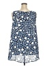 Woman Within 100% Polyester Blue Sleeveless Blouse Size 18 (L) - photo 2