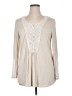 Monroe and Main Ivory Long Sleeve Blouse Size XL - photo 1