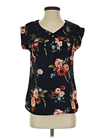 Wishful Park Short Sleeve Blouse (view 1)