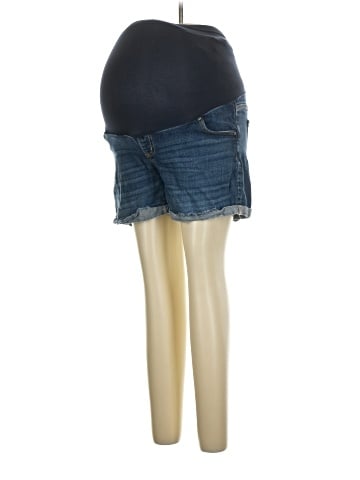 Indigo Blue Denim Shorts (view 1)