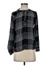 Banana Republic 100% Polyester Black Long Sleeve Blouse Size XS (petite) - photo 1