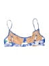 J.Crew Floral Blue Swimsuit Top Size M - photo 2