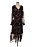 Ted Baker London 100% Polyester Paisley Black Cocktail Dress Size 4 (1) - photo 1