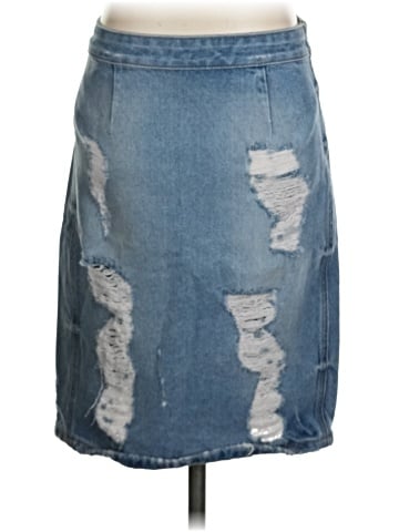 Lovers + Friends Denim Skirt (view 1)