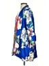 Johnny Was 100% Silk Blue Kimono Size XS - photo 5