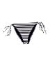 Solid & Striped Stripes Black Swimsuit Bottoms Size M - photo 1