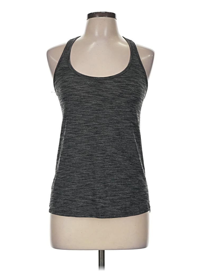 Pre-owned Lululemon Athletica Active Tank Top In Gray
