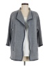 Chico's 100% Cotton Gray Coat Size Med (1) - photo 1