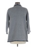 Chico's 100% Cotton Gray Coat Size Med (1) - photo 2