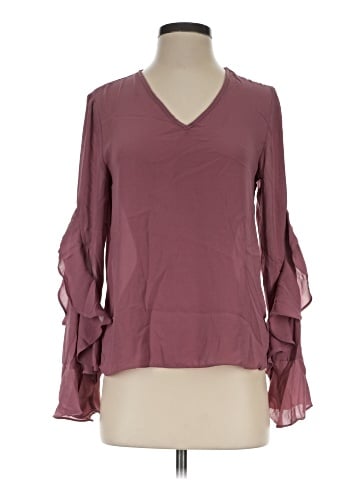 Iz Byer Long Sleeve Blouse (view 1)