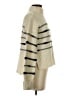 Veronica Beard Stripes Ivory Turtleneck Sweater Size S - photo 4