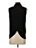 Cope 100% Rayon Black Sleeveless Button-Down Shirt Size S - photo 2