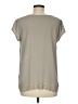 Downeast 100% Polyester Gray Short Sleeve Blouse Size M - photo 2
