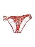 ASOS Floral Red Swimsuit Bottoms Size 8 - photo 1