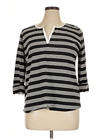 Jones New York Sport 3/4 Sleeve Top (view 1)