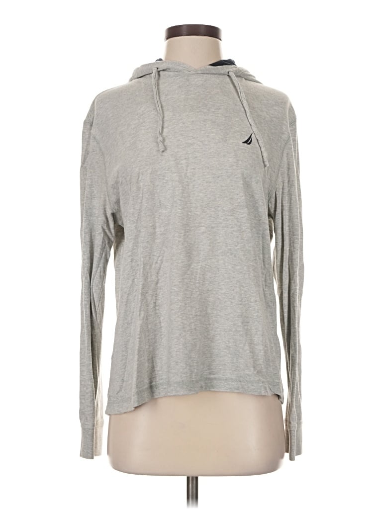 Pre-owned Nautica Sweatshirt In Gray