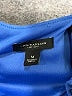 Ann Taylor Solid Blue Casual Dress Size M - photo 7