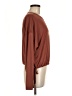 Ebb & Flow Brown Long Sleeve Top Size M - photo 4