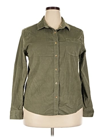 Jachs Girlfriend Long Sleeve Button-Down Shirt (view 1)